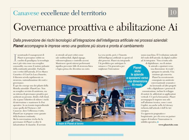 Upgrade Magazine - Speciale Canavese - 15 dicembre 2025