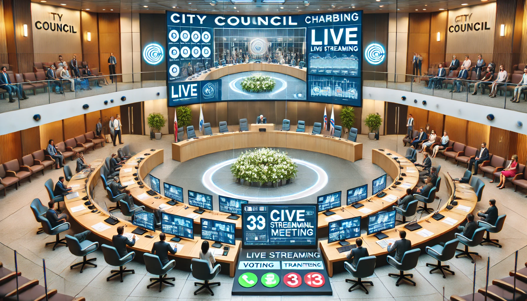 streaming video sedute del consiglio comunale